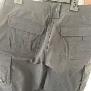 Men tactical black pants